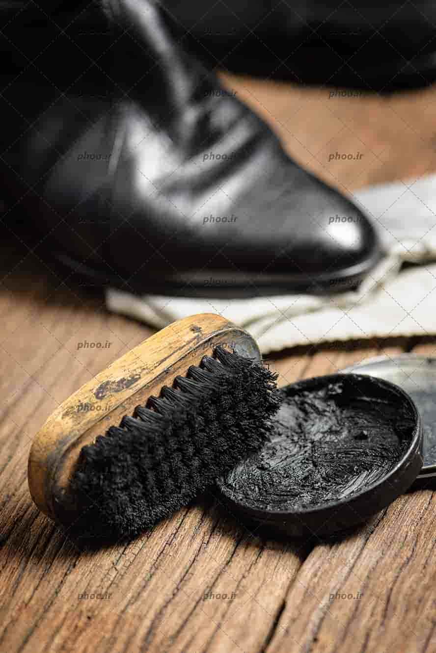 تصویر 2 از قیمت واکس کفش مشکی با کیفیت ارزان + خرید عمده